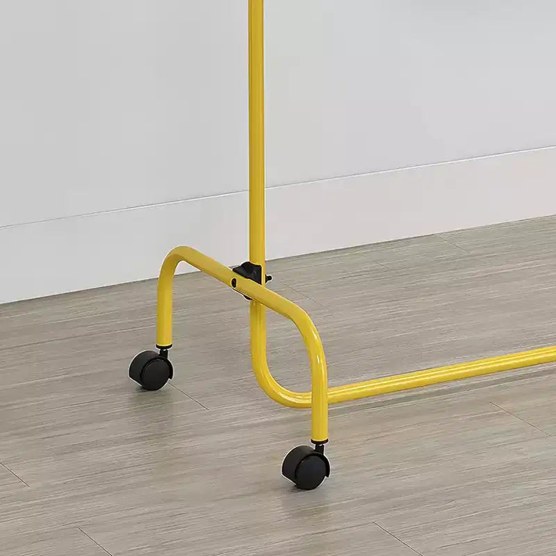 Stand appendiabiti con asta standard, organizer per vestiti su ruote per appendere gli abiti