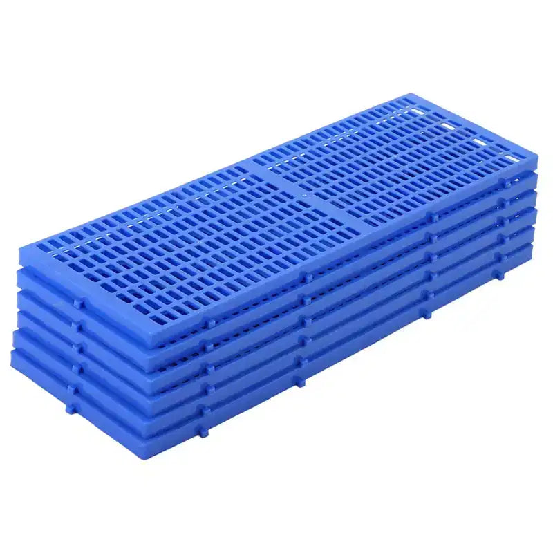 Pedane in plastica per carichi pesanti, basi di stoccaggio resistenti all'umidità e impermeabili, design ad incastro per uso in garage, officina e industria