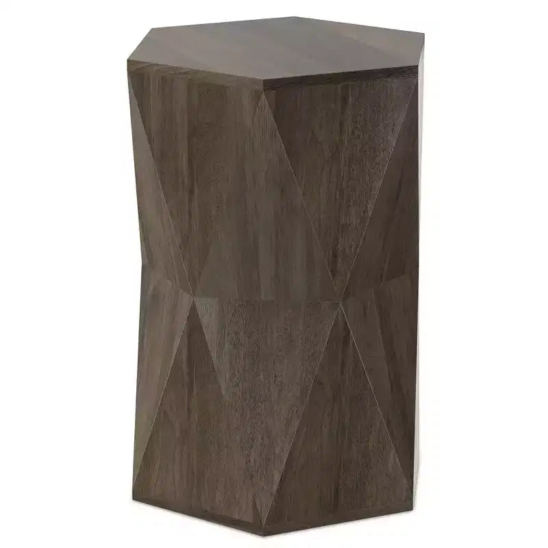 Jerome 16 inch Wide Solid Wood Contemporary End Table,Assembled