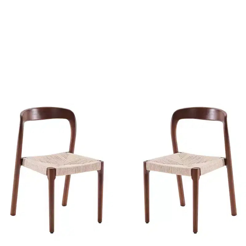 Sedia da pranzo impilabile in legno di frassino Mid-Century, sedia da casa in legno completamente assemblata