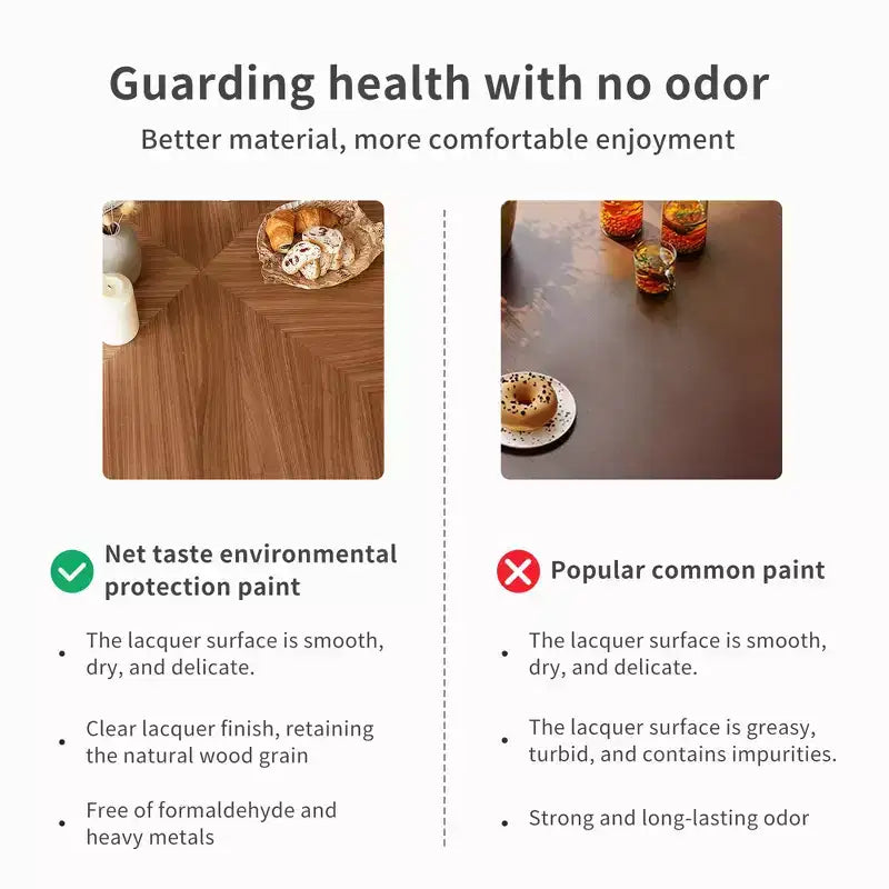 Tavolo da pranzo rotondo, base in acciaio inossidabile, piano in legno, tavolo da cucina a piedistallo per 4 persone, scrivania circolare moderna, Gaoyangjiaju