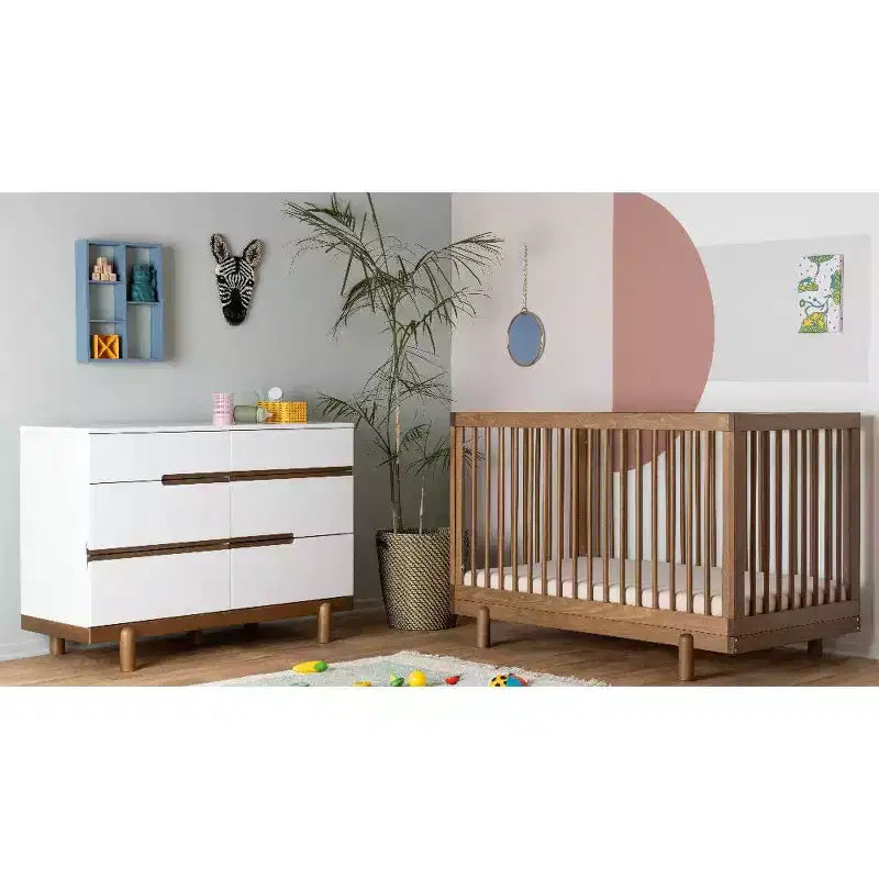 Cassettiera Fasciatoio per Neonati, Cassettiera Portaoggetti per Cameretta Bambini