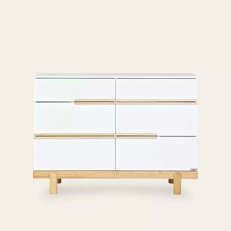 Cassettiera Fasciatoio per Neonati, Cassettiera Portaoggetti per Cameretta Bambini