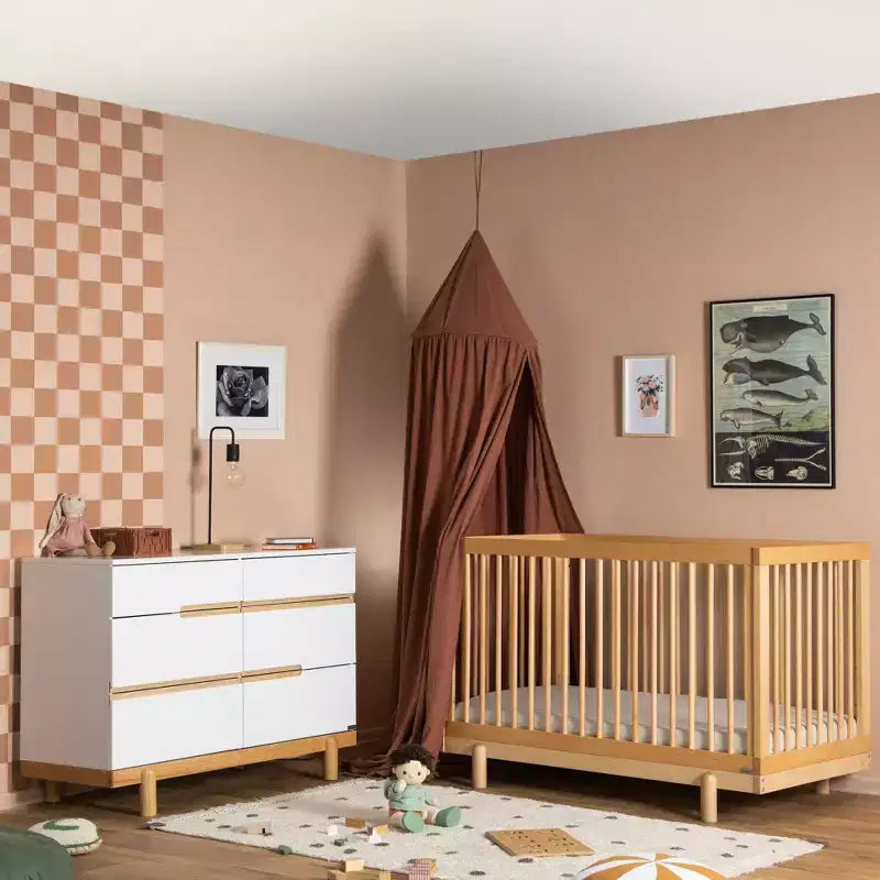 Cassettiera Fasciatoio per Neonati, Cassettiera Portaoggetti per Cameretta Bambini