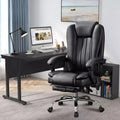 GDFStudio Norvale Massage Ergonomic Office Chair with Heat and Footrest