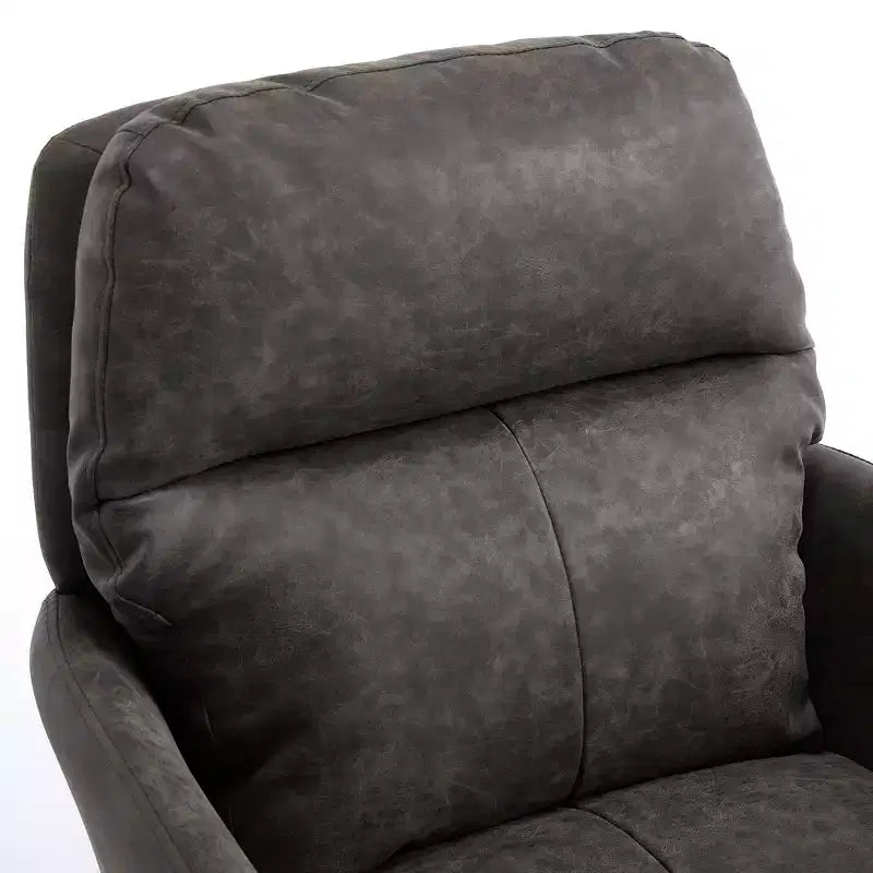 Sedia da ufficio in pelle PU Premium con regolazione dell'altezza - Adatta per ufficio, camera da letto, toeletta e altri ambienti interni