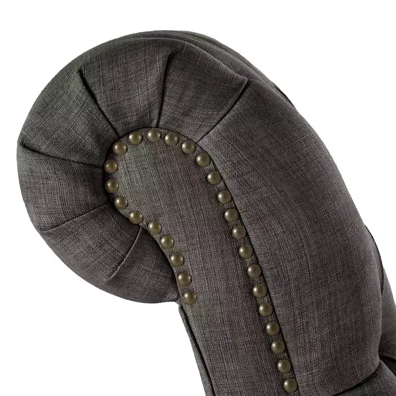Chaise longue capitonné