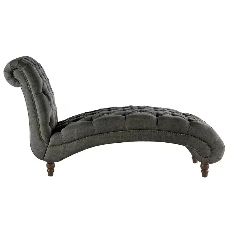 Chaise longue capitonné