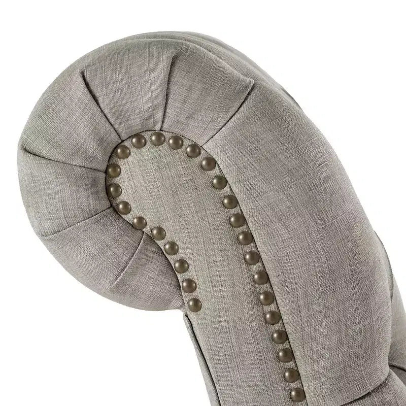 Chaise longue capitonné