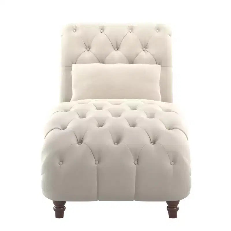 Chaise longue capitonné