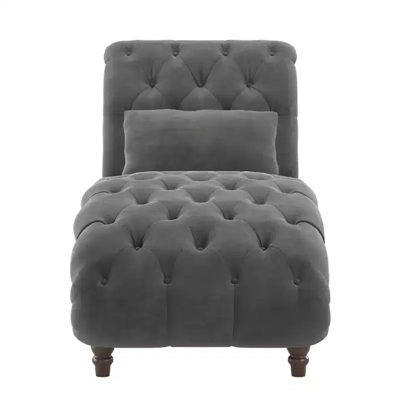 Chaise longue capitonné