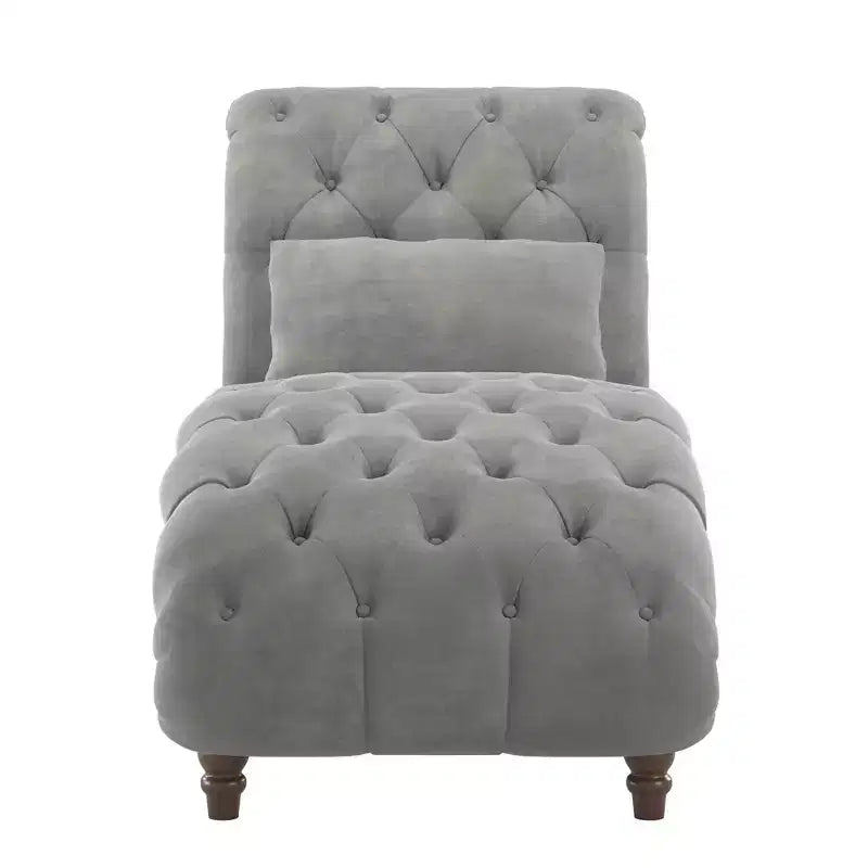 Chaise longue capitonné