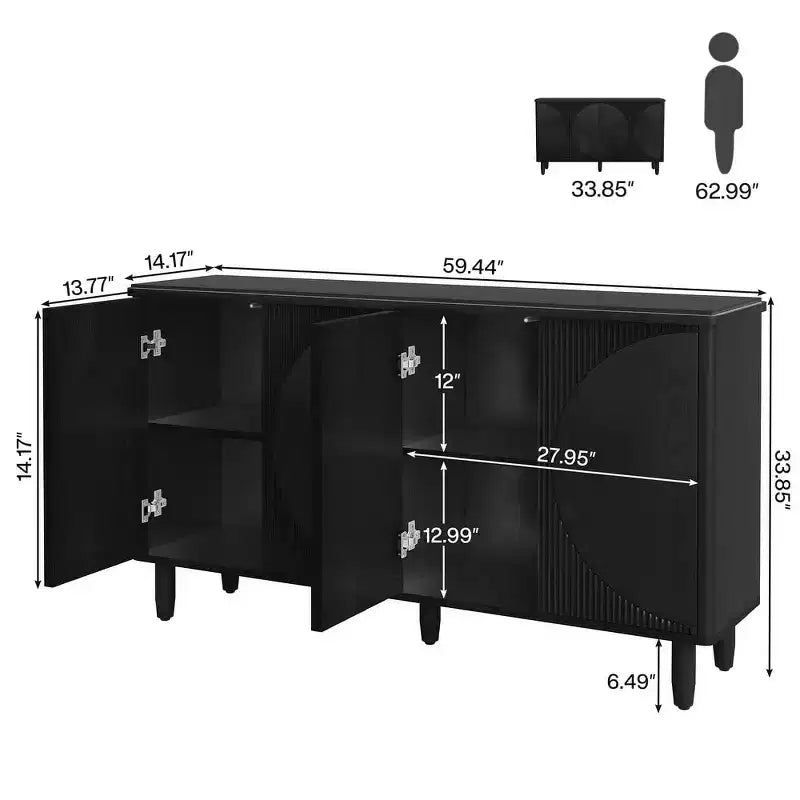 Credenza a buffet da pollici