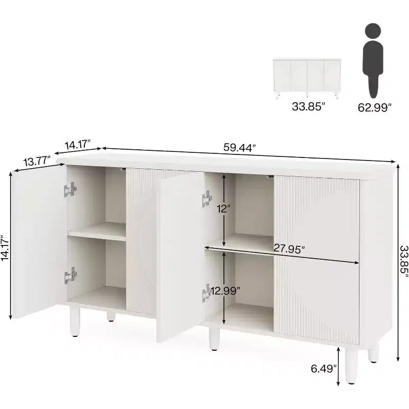 Credenza a buffet da pollici